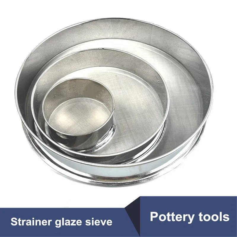 Hrnčiarske nástroje glazúry filter posúvanie obrazovky Pigment Slurry sita sieťový pigment bahenný filter pre keramické polymérne hlinené modelovanie nástroja
