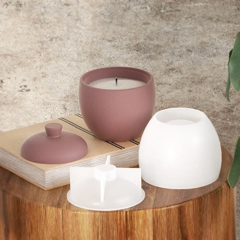 Hruška v tvare lieskových orechov Sviečka šálka silikónovej formy DIY kvetina držiak na sviečky úložný box živice remeslá remeslá domáca dekorácia