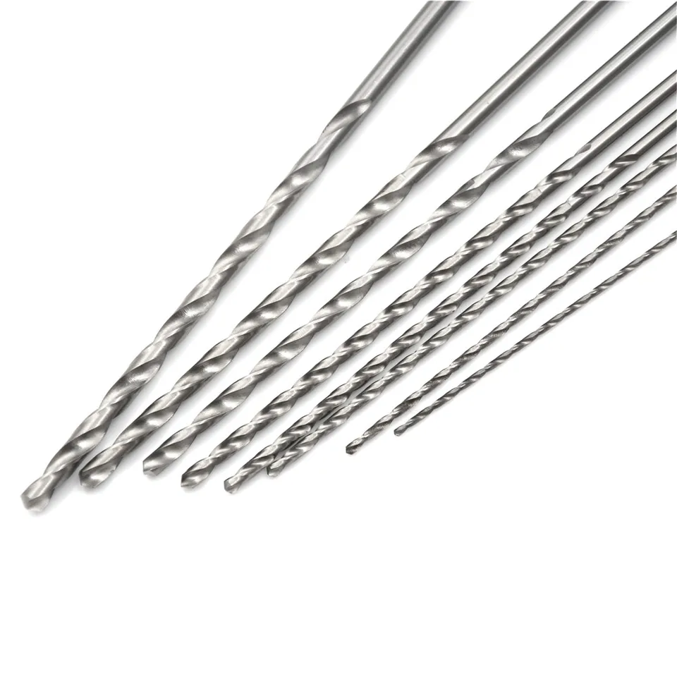 HSS Vŕtacie bity súprava 1,5/2/3/5 mm priemer 160 mm dĺžka Dĺžka driemka Twist Bits Bits