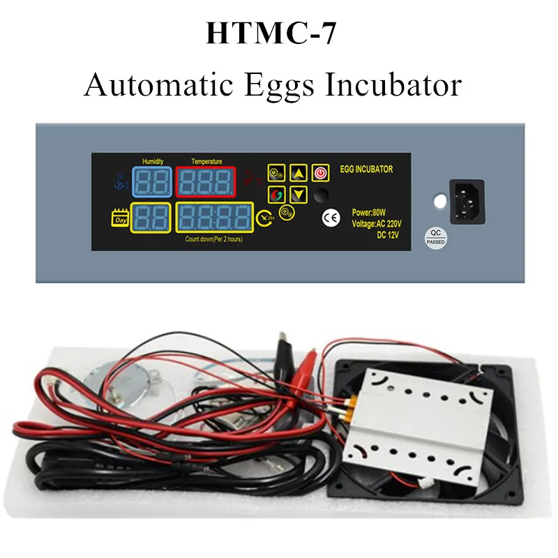 HTMC-7 Automatické vajcia Inkubátor DIY konštantná teplota vajcia Inkubátory Doplnky vajíčok inkubátor regulátor príslušenstvo