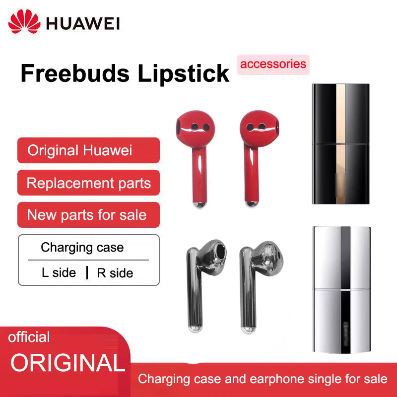 Huawei FreeBuds Lipstick Príslušenstvo Slúchadlá Slúchadlá Vďaka ľavému pravému slúchadle na nabíjanie batérie Huawei Ripstick
