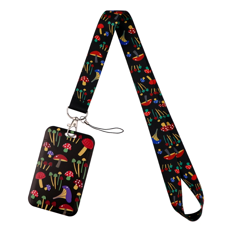 Huby na šnúrku pre kľúče na krk popruh šnúrky ID karty ID odznaku držiak na kľúče držiak na kľúče keyring príslušenstvo