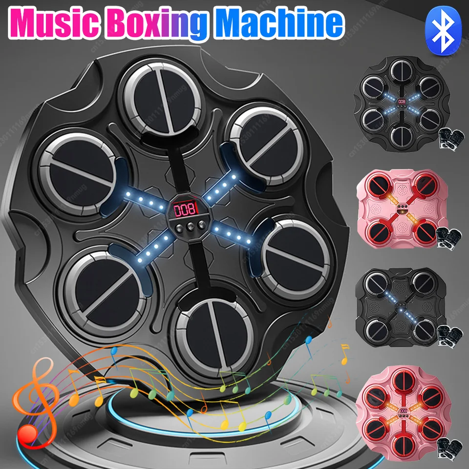 Hudobné boxerové zariadenie na stenu namontované na cvičebné vybavenie Bluetooth kompatibilné s inteligentným boxerským tréningovým strojom 4/6 pre domácu telocvičňu