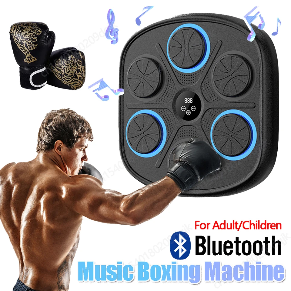 Hudobný box stroj Bluetooth nástenná malú boxerskú výcvik v domácom boxe trénera telocvičňa domáce boxery cieľové dierovacie zariadenie