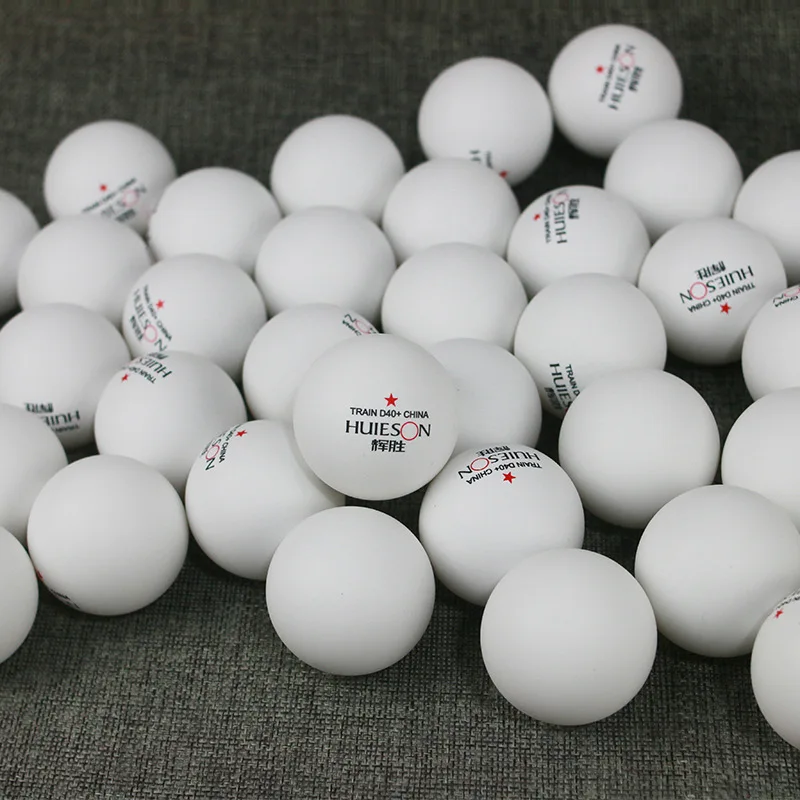 Huieson 50/100/200 PCS ABS Plastové stolné tenisové loptičky D40+ Nový materiál ping pong loptičky 1 hviezdny stolný tenisový loptičky na výcvik