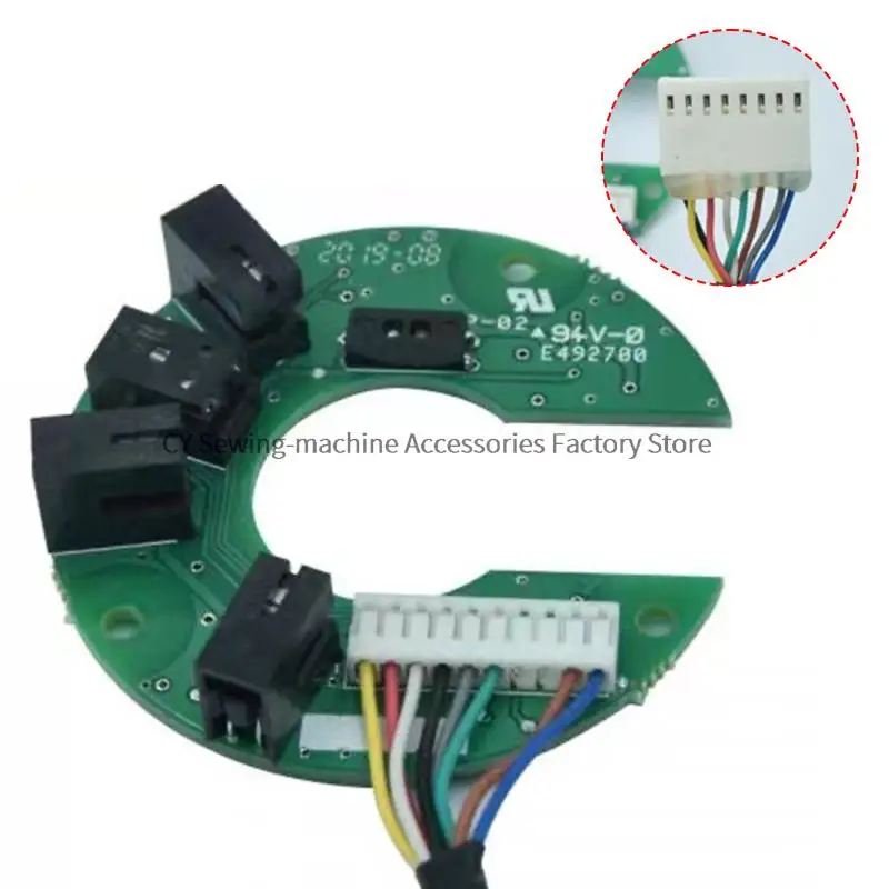 HULong WR WR587C 587C Koderová doska Koder Riadiaca skrinka Servo Motor Sensor Encoder s priemyselným šijacím strojom