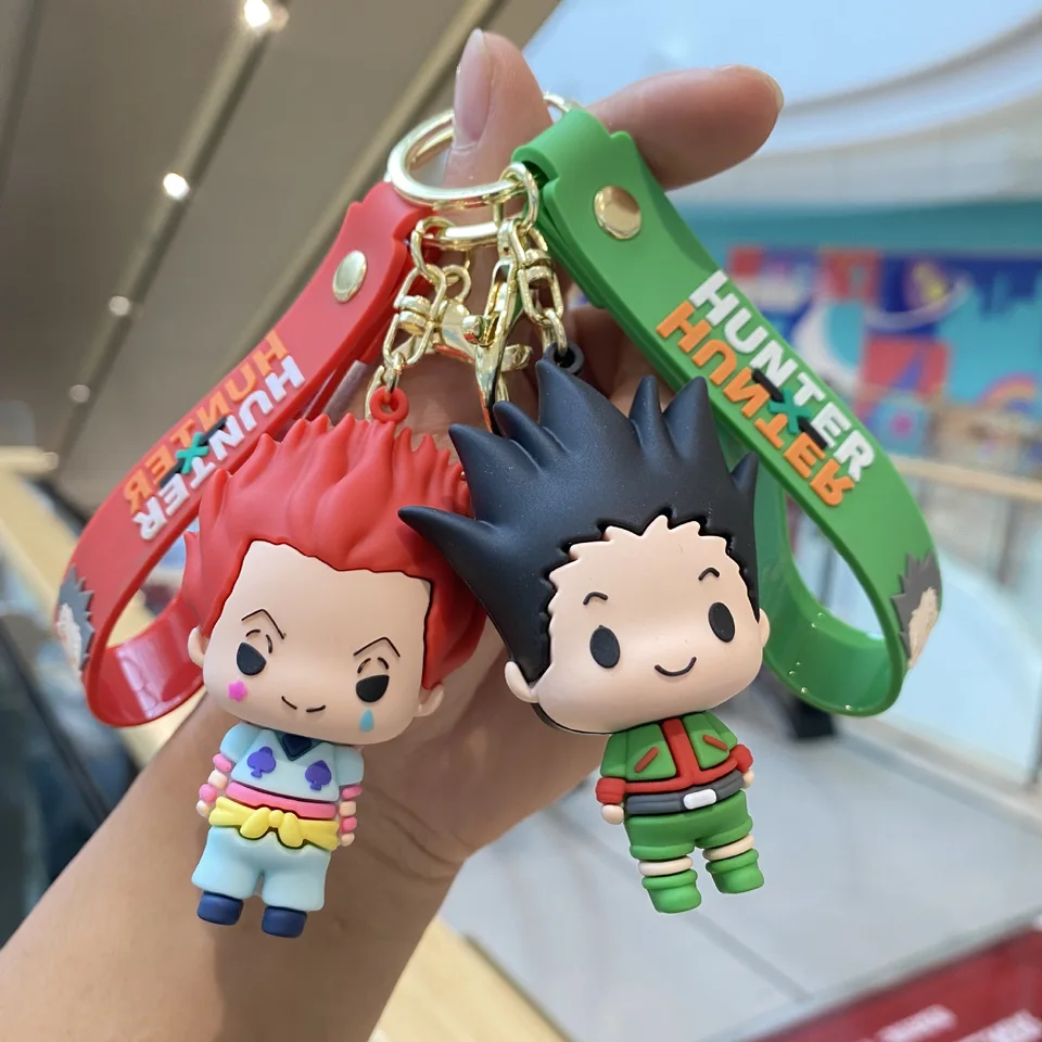 Hunter Keychain prívesok karikatúra Doll Bag Charm Charm Car Key Chain Wholesale