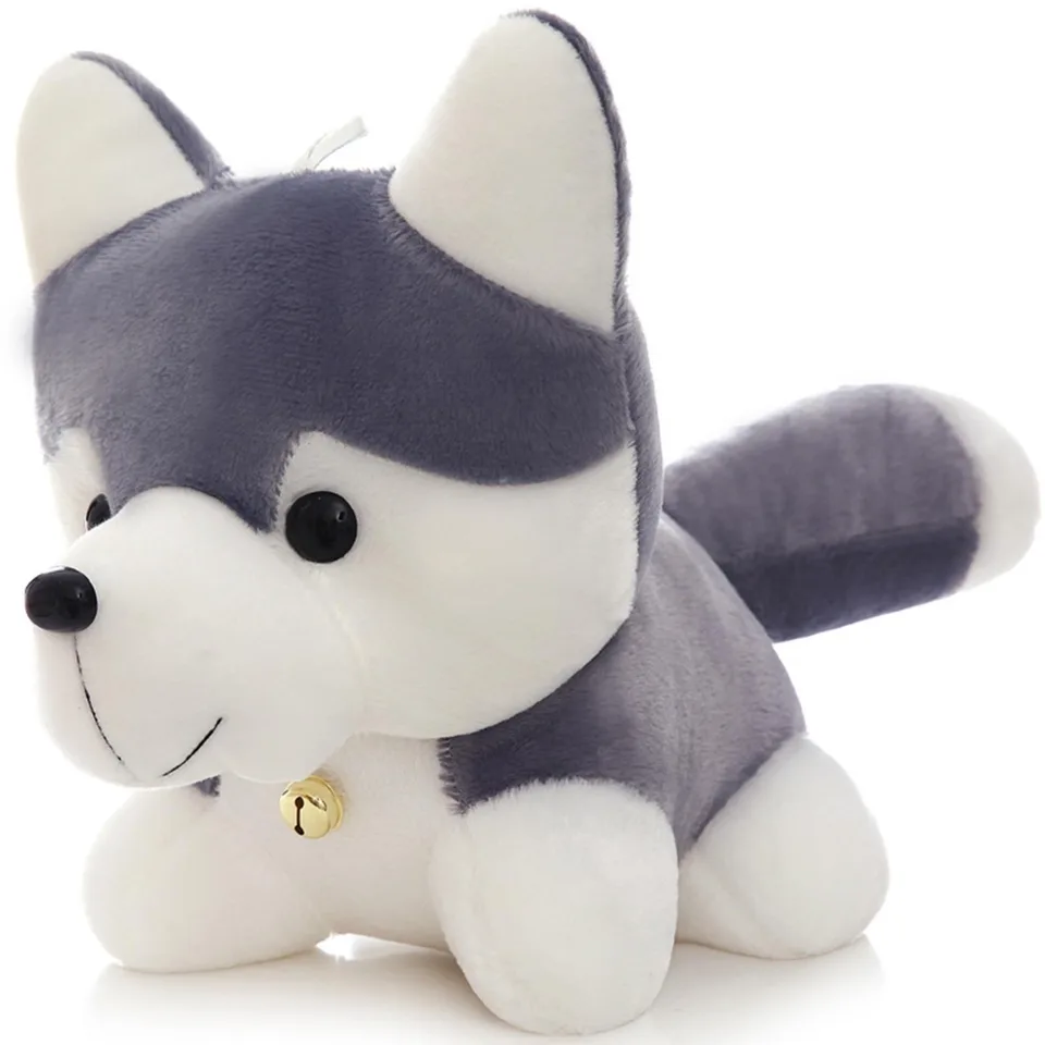 Husky vypchaté zvieracie hračky roztomilé mäkké pies plyšový vankúš kawaii ps