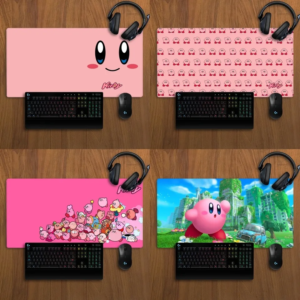 Hviezda K-Kirby MousePad Non-Slip Lockedge Office Student Gaming Zhruba veľký vankúš na písanie