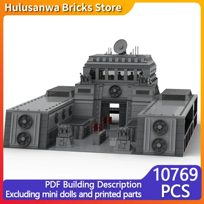 Hviezdne filmy Model MOC Building Bricks Space Base Base Base Fortress Modular Technology Darčeky sviatky zostavujú detské hračky obleky