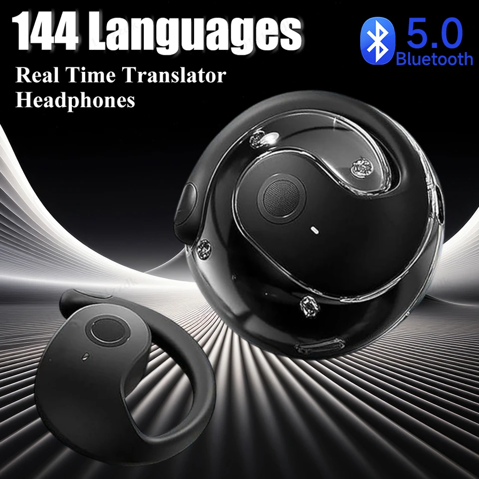 Hy-T26 Bluetooth slúchadlá AI v reálnom čase preklad prekladu uší