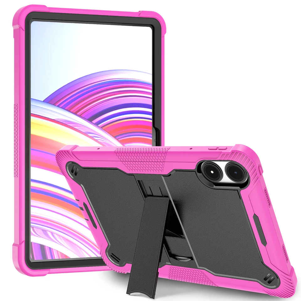 Hybridné puzdro Universal for Xiaomi Poco Pad Redmi Pad PRO 2024 12,1 palca ťažkého brnenia stojanu Kryt Kids Silikone PC Shock odolný