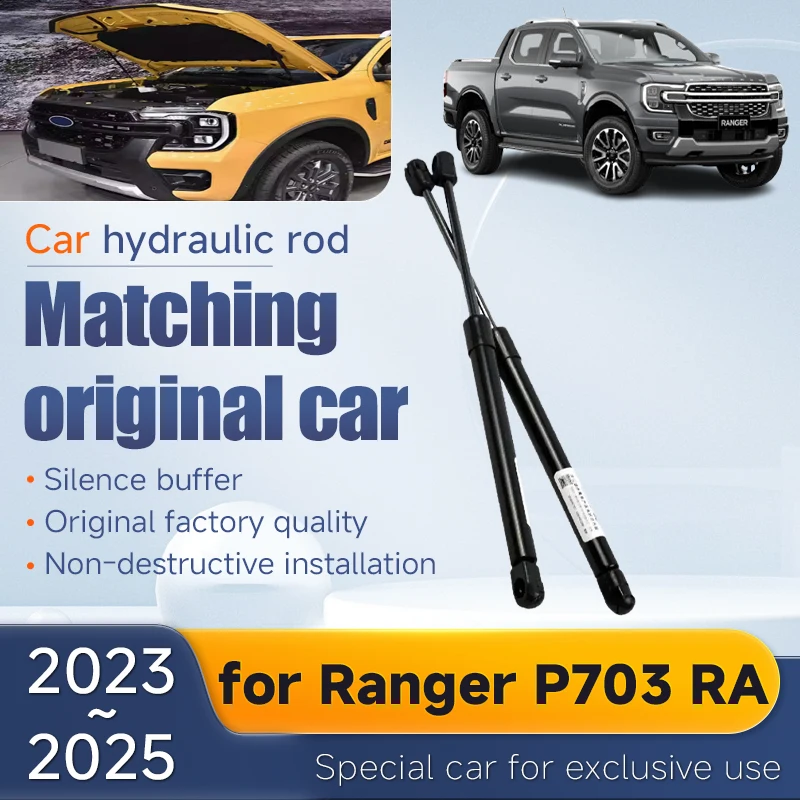 Hydraulická páka kapucne pre Ford Ranger P703 RA 2023 2024 2025