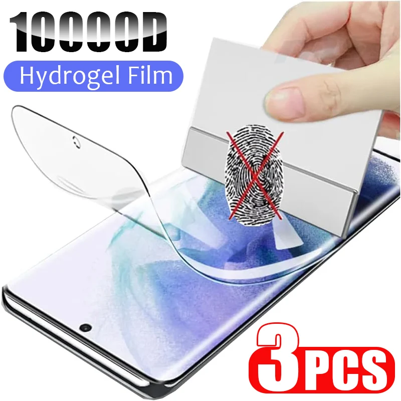 Hydrogelový film 3ks pre Samsung Galaxy S25 S24 S23 S20 Ultra S21 S22 Plus A52 A51 A53 A71 A73 A72 A06S A16 A36 A36