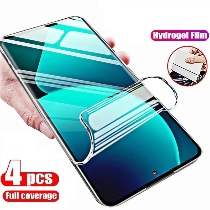 Hydrogelový film 4ks pre Samsung S23 S22 S21 S24 Ultra S20 Fe S8 S9 S10 Plus chránič obrazovky pre Galaxy Note 20 Ultra S10E 10Plus