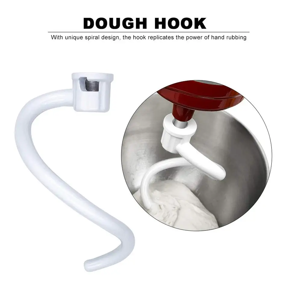 Háčik na cesto pre kuchyňu Kv25g0x..stand Mixer Potiahnutý hliník