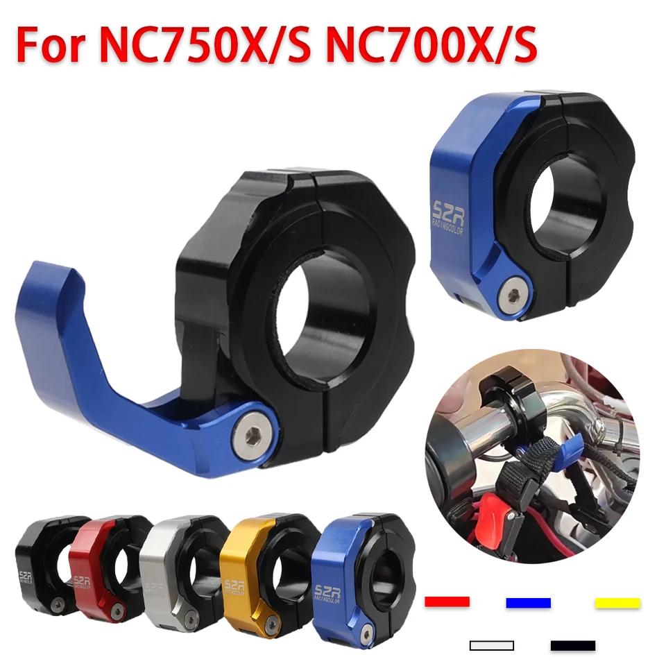 Háčik prilby na riadidlá pre Honda NC750X NC700X NC750S NC700S NC 700 X NC700 NC 750 S MOTO BAG BAG HOCK HOOKOVÝ HOOK HOOKU BAKU