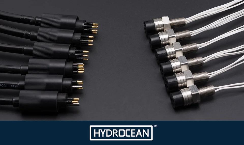 Hĺbka 1 000 m hĺbka Rov Open DIY Kit Witerproof Connector Samecká lanka Suma