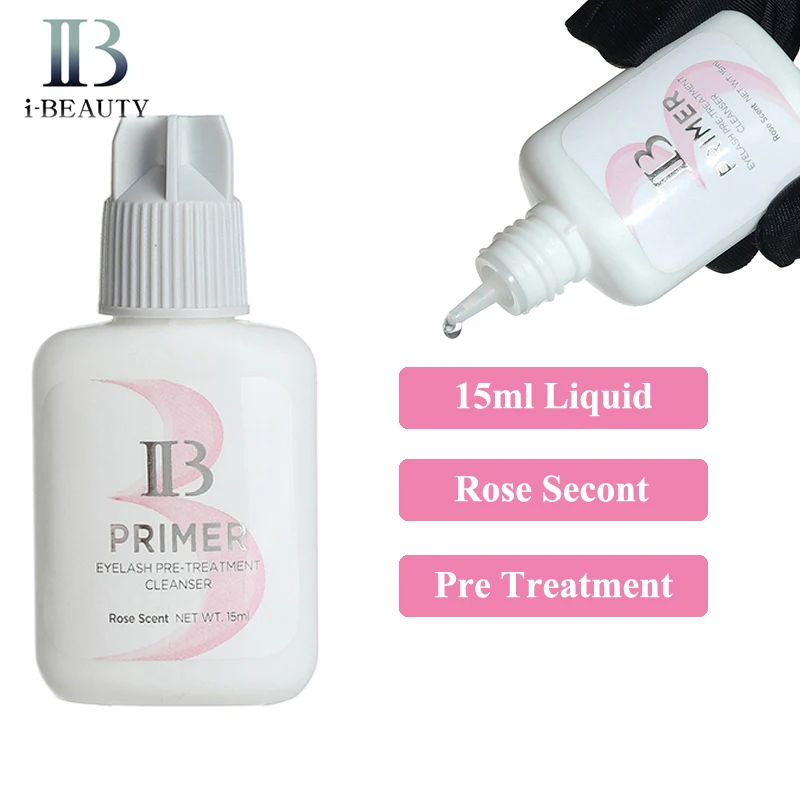 I Beauty Primer Pink Cap IB Ryehaš predlžovanie lepidla 15 ml ružová vôňa čistiaci prostriedok Kórea Originálne falošné dodávateľa rias make -up náradia