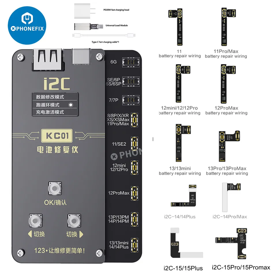 I2C KC01 KC02S OPRAVA BATÉRIA PREPOJECKÉHO PREPOJENIACH