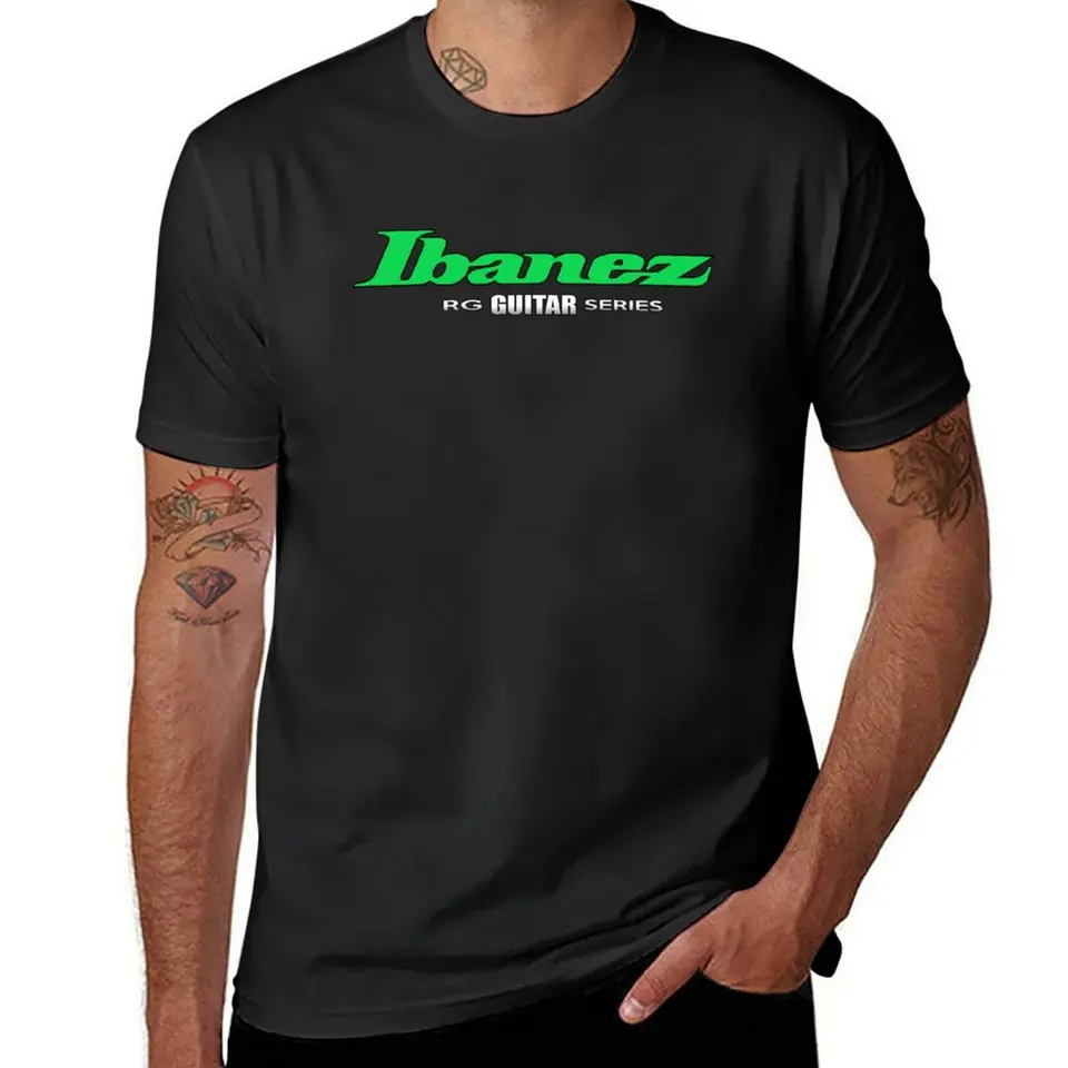 Ibanez RG Guitar Green Tričko letné oblečenie zvierat Prinfor Boys pánske oblečenie