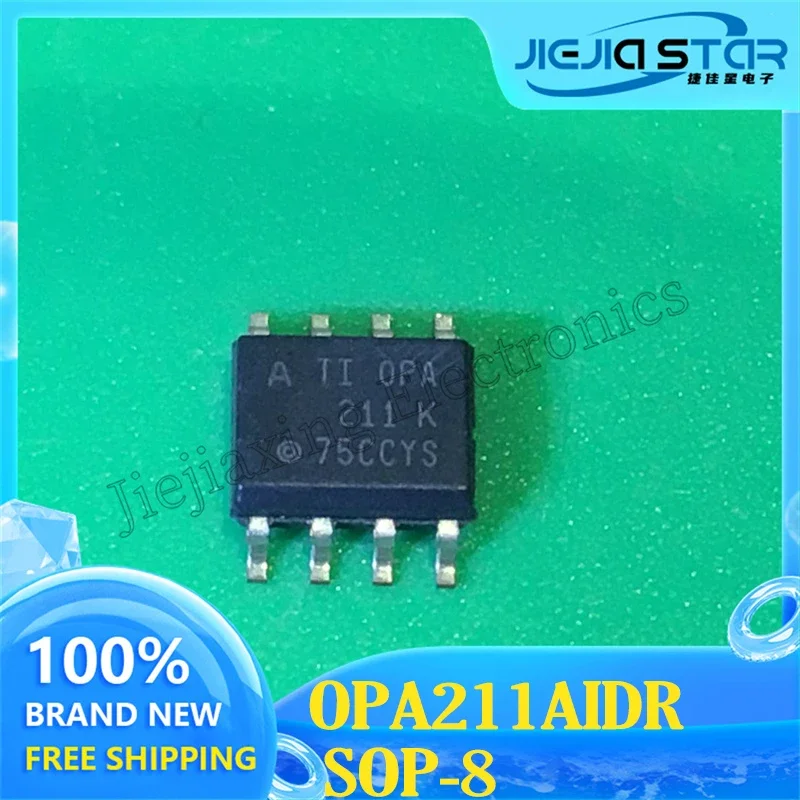 IC OPA211Aidr OPA211AID OPA211K OPA211 100% Original SOP-8 Precision Presesction Operational Amplifier Chip 4ks Doprava elektronika zadarmo