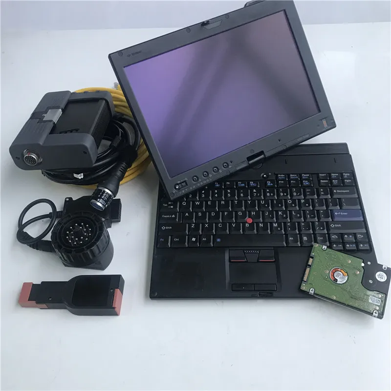 ICOM A2 pre B-MW Auto Diagnostic Tool Najnovší softvér V11.2024 1TB HDD 90% Nový prenosný počítač X220T I5 4G CARS TRUCKS Súprava