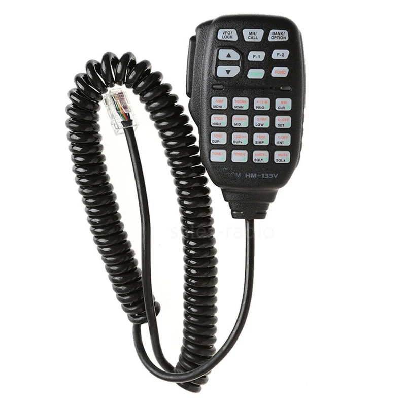 ICOM HM-133V DTMF reproduktor ptt mikrofón pre ICOM ID-800H ID-880H IC-2800H IC-2820H IC-V8000 MOBILNÉ RADIO RADIO RADIO WALIE TALKIE
