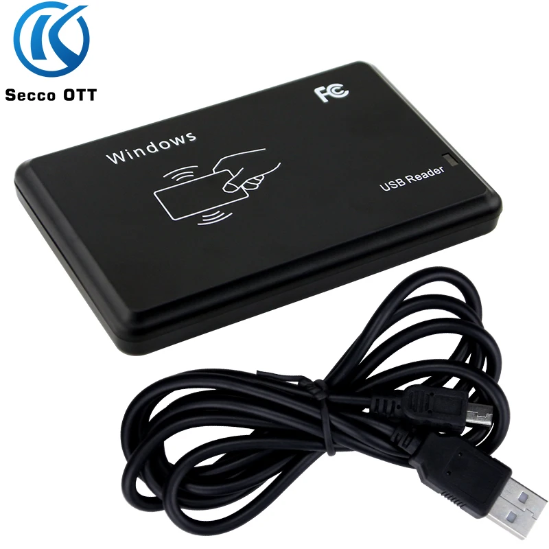 ID 125 kHz/13,56MHz IC CARD CARTY, bezkontaktný systém členstva v pracovnej ploche NFC, NO Drive USB Card Reader