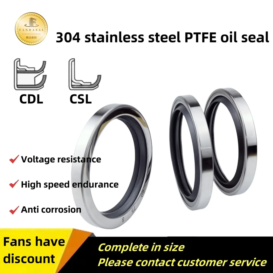 ID: 50/52/53/54MM304 -STAIN -STAINESEINE OEC OEC OLE TEAL PTFE 50/52/53/54*65/68/70/72/75/80*8/10/12 mm