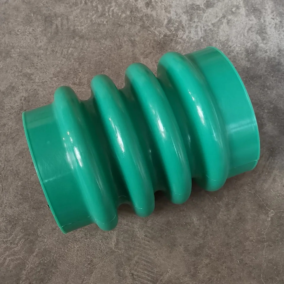 ID135/124 mm Rammer Bellow Wacker BS500 BS50-2 BS50-4 OEM 0177355 ID135/124 mm H210 mm zelený