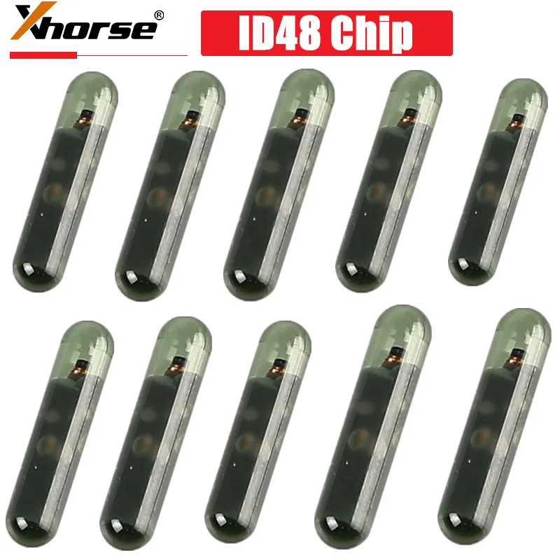 ID48 čip ID48 Transponder Chip pre Xhorse VVDI2 48 Transpondder Copier 10ks/veľa