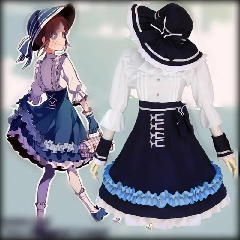 Identita v Cosplay kostým záhradník Emma Woods kostým cosplay cosplay zlatíčko Lolita Dress Party Denný kostým kostým plná súprava