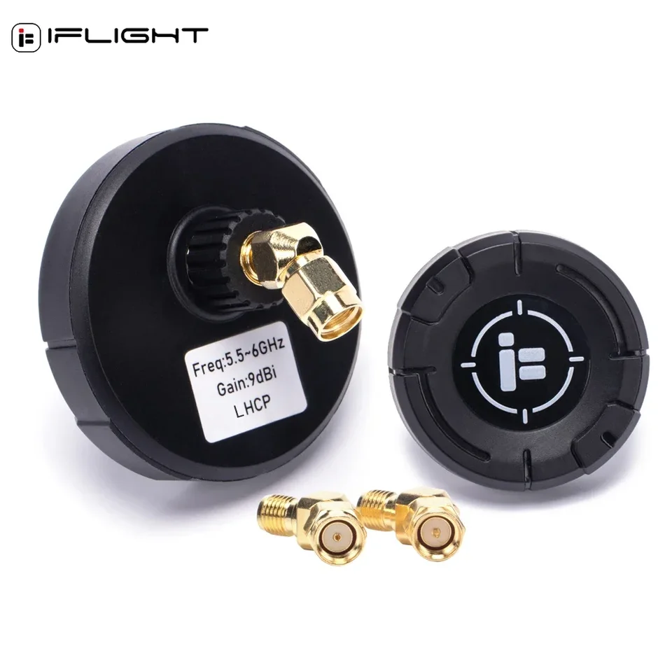 Iflight Pigeon 5.8 GHz 9DBI ZÍSKAŤ KRIPULÁRNE POLIRIZÁCIA SMONE FPV PATCH ANTENNA LHCP/RHCP pre RC FPV DRON