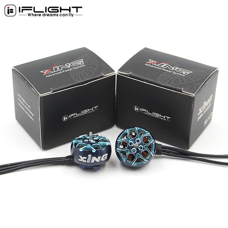 Iflight xing2 1404 3800KV 4600KV Ultralaght Brushless Motor 3 ~ 4s LiPo 1,5 mm hriadeľ vhodný pre 3 ~ 4inch vrtule špáradlo špáradlo dron