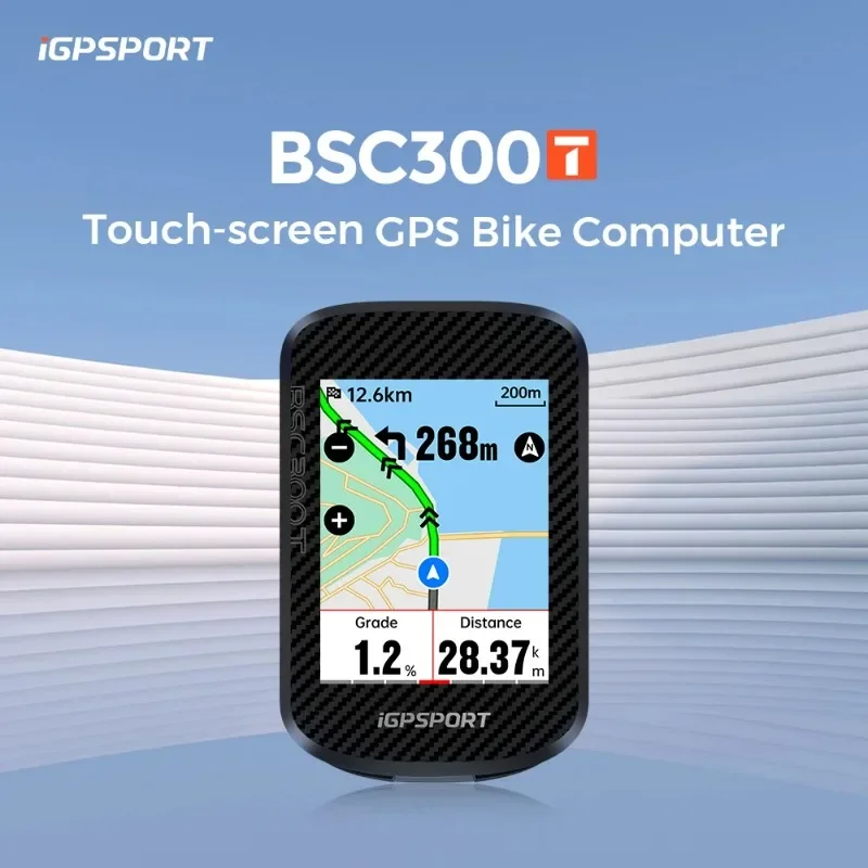 IGPSPORT BSC300T M80 SPD CAD HR40 HR70 dotyková obrazovka počítač Globálna farebná map