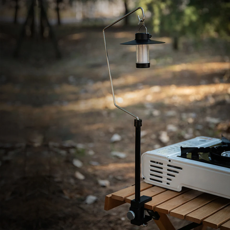 IGT Table Lantern Stand Stand Hliníková zliatina IGT Table Lantern Hanger Multifunkčný stolný svetelný stojan pre piknik na turistiku