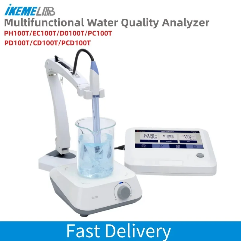 IKEME PH Meter High Precision Touch Screen Desktop.