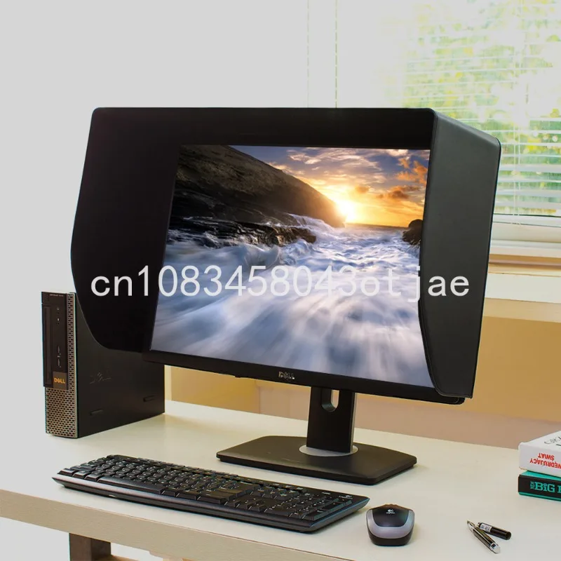 Ilooker 23e 23 palcov a 24 palcov Ultr-Slim Frame LCD LED monitor Sunshade Sunhood Sunhood pre Dell HP Eizo Viewsonic Philips Samsung