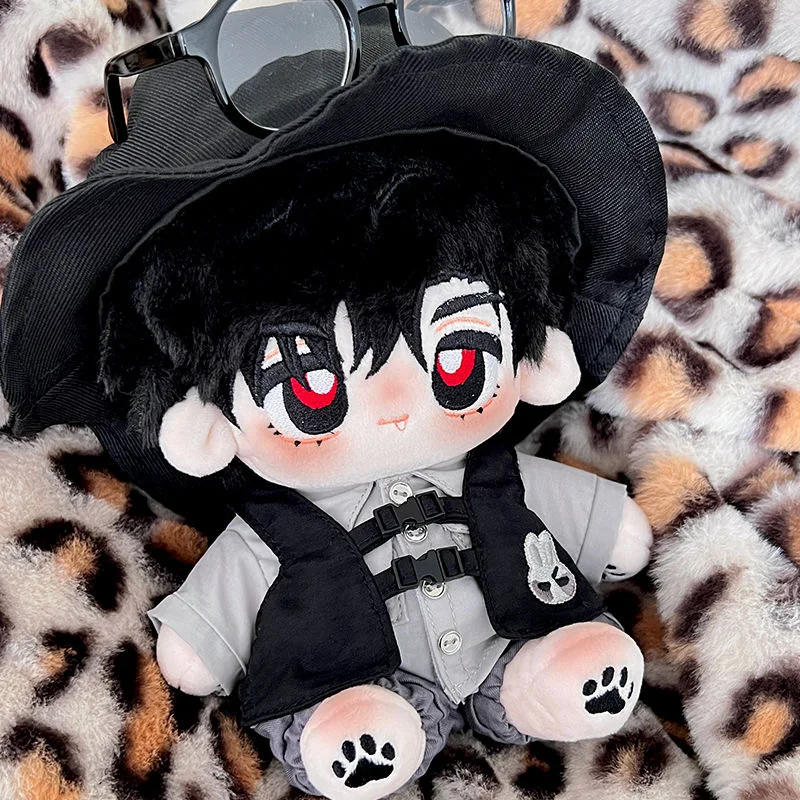 [In-Stock] 20 cm Ava Anime Alien Stage, kým Ivan vypchal plyšnú bábiku Handsome Boy Bl Nude Body Cosplay hračky pre deti narodeniny darček