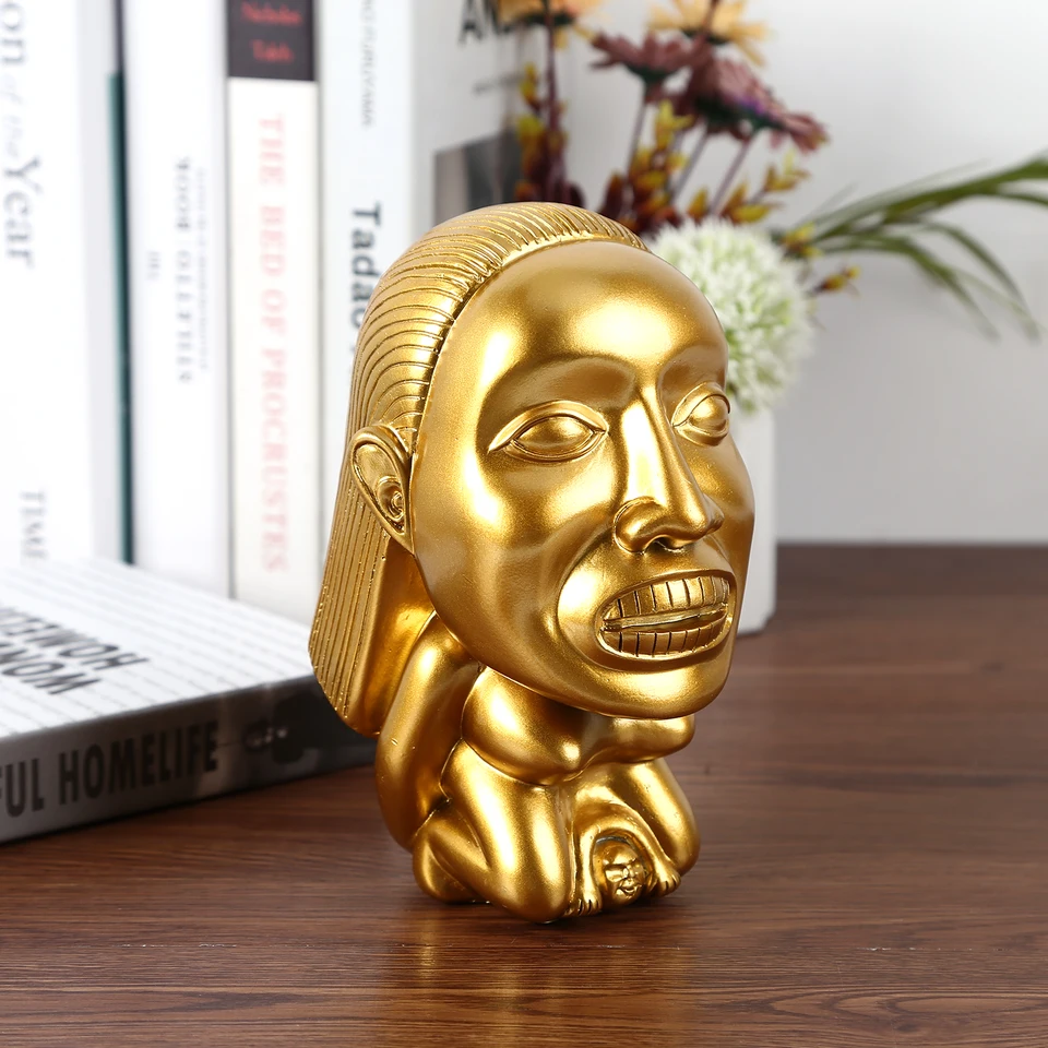 Indiana Jones Idol Resin Plodnosť idol sochárske dekorácie Replika remeslá Raiders of the Lost Ark Cosplay propy