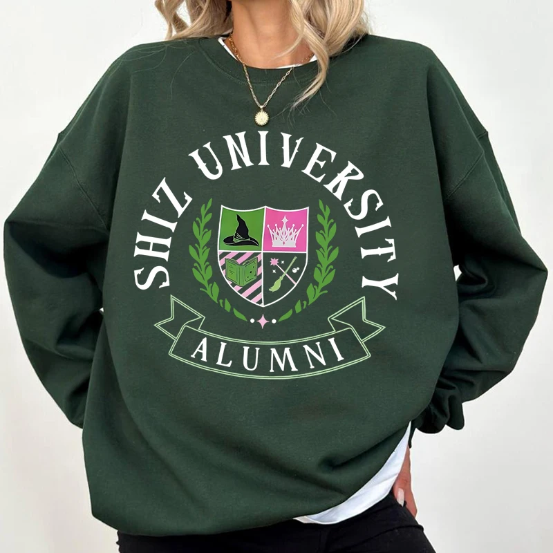 Individuálne zlé absolventské mikina Žena oblečenie Harajuku Pullover Streetwear Jeseň Dámske rukávy Dámske odevy mikiny