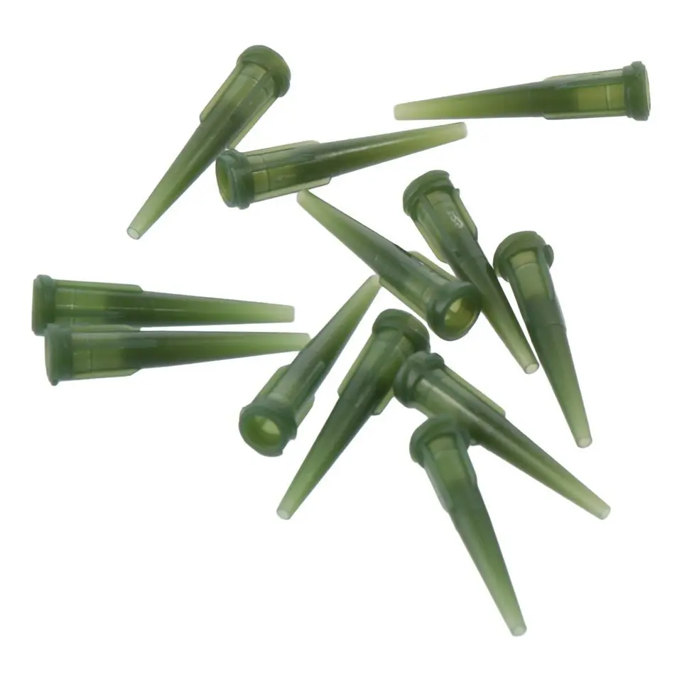 Injekčná striekačka Plastová zužujúca sa kolíková výplňová hrotová hrotová hrot Dispenzačná kvapalina Dávkovacie ihly 14g/16g