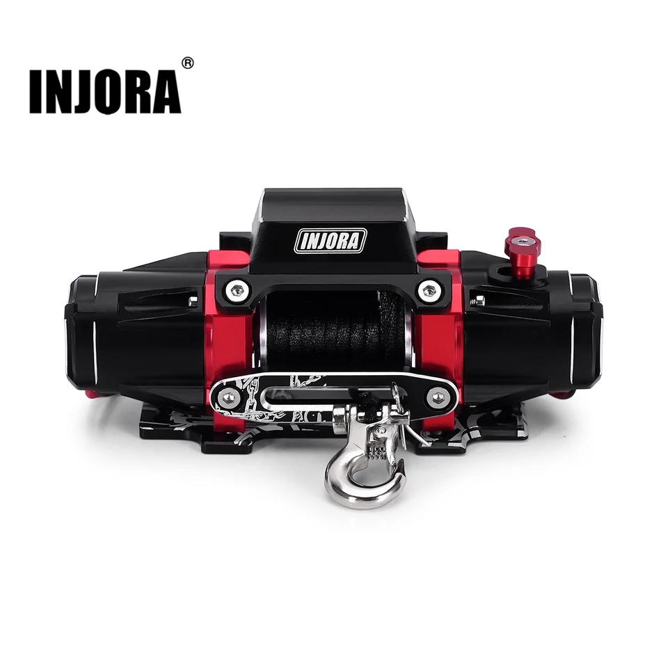 Injora Dual Motor Metal simulovaný navijak pre 1/10 stupnice RC Crawler