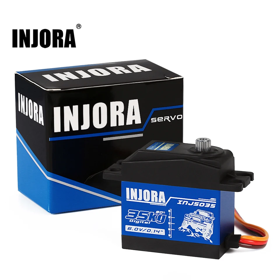 Injora injs025 injs035 Digital Servo 25 kg 35 kg veľkého krútiaceho momentu nepremokavé servos pre diely na vylepšenie nákladného automobilového vozidla RC Carwler SCX10