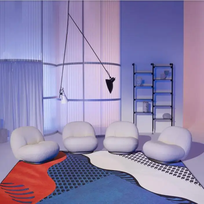 Ins Abstrakt geometrických kobercov pre obývaciu izbu Domovod Decor Decor Koberec Spál