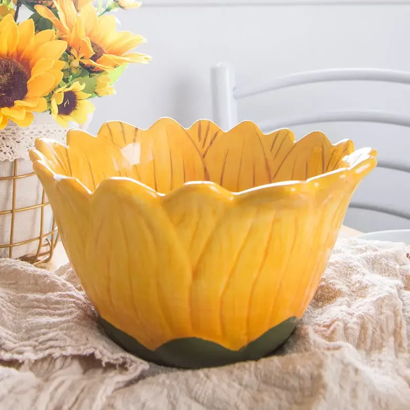 INS Style Creative Bowl Design slnečnicový šalát