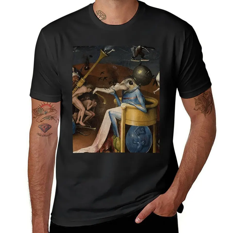 Insight do pekla od Hieronymus Bosch Tričko s rýchlym sušením anime oblečenia mužov oblečenie