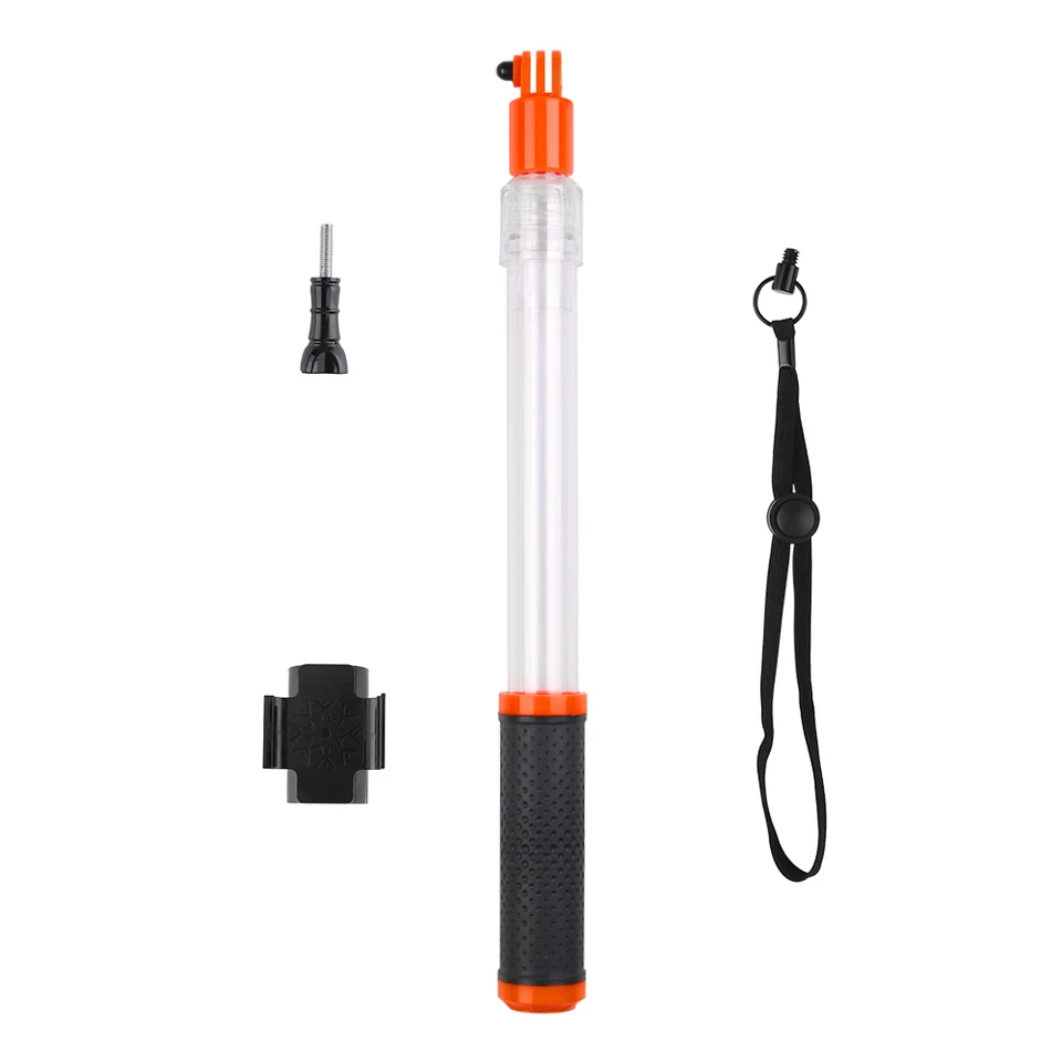Insta360 ONEX Floating Transparent Telecoping Pole Pole Monopod+Clip Mount pre GoPro Xiaomi Yi 4K+Lite Dji Osmo Action Action