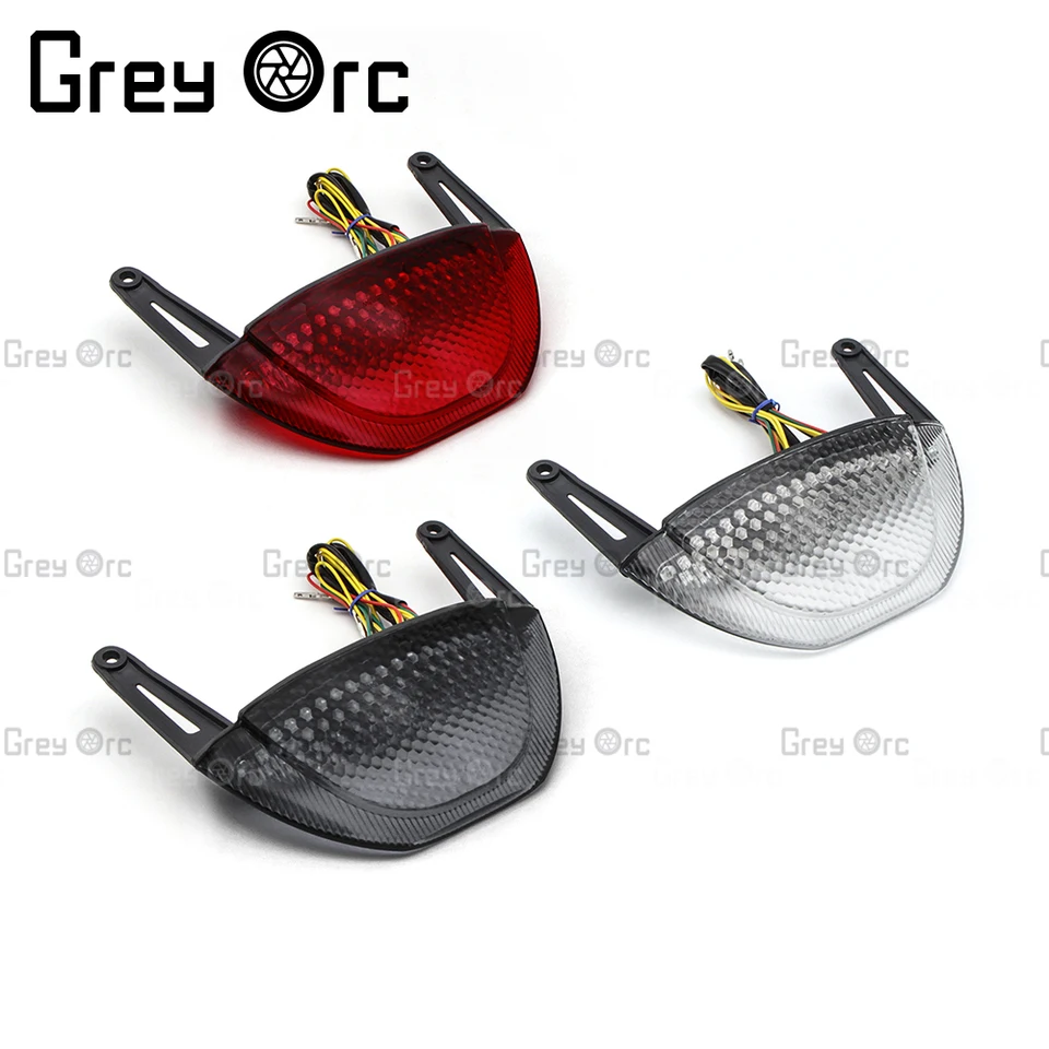 Integrovaná žiarovka LED zadného zadného svetla Brzdí pre honda CBR600RR CBR 600RR/600 RR 2007-2012 Motocyklové príslušenstvo